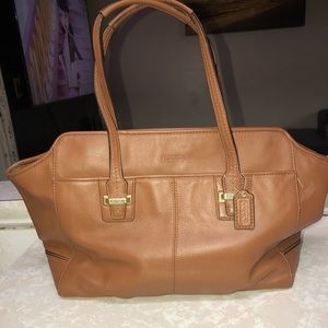 Coach Brown leather Hand Bag